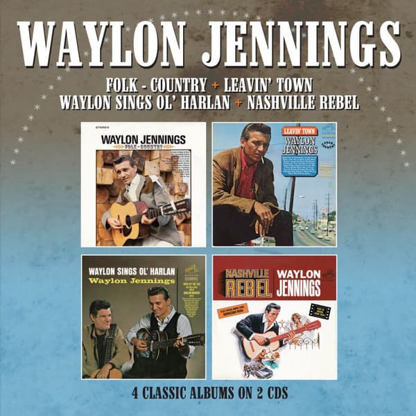 Jennings Waylon: Folk-country/Leavin' town/+... (2 CD)