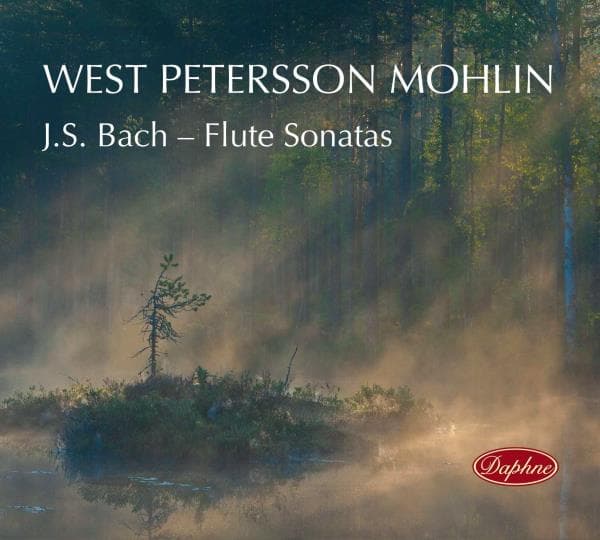 West Petersson Mohlin: Bach - Flute sonatas (CD)