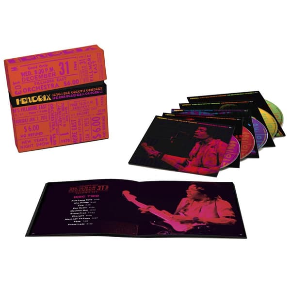 Hendrix Jimi: Songs for groovy children 1970 (5 CD)