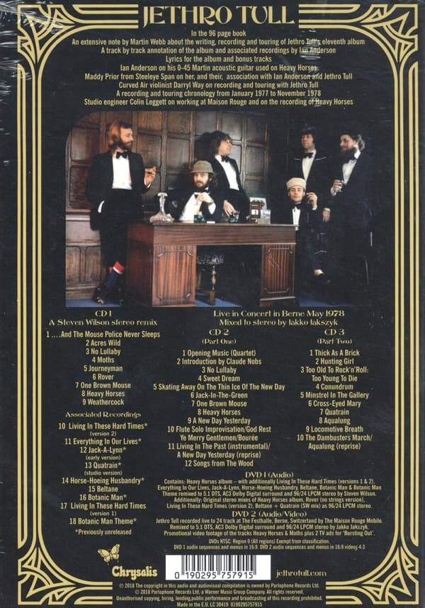 Jethro Tull: Heavy horses (New shoes edition) (3 CD + 2 DVD)