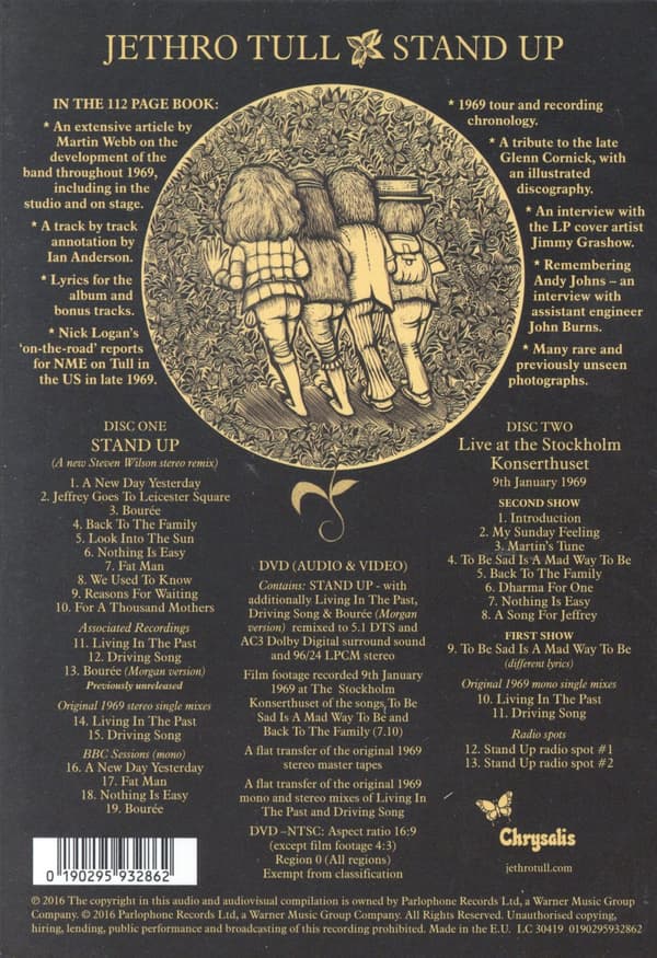 Jethro Tull: Stand up (Elevated edition) (2 CD + DVD)