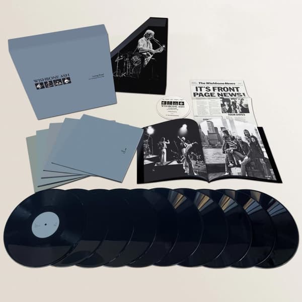 Wishbone Ash: Living proof/Live 1976-80 (Ltd) (10 Vinyl LP + Bok)