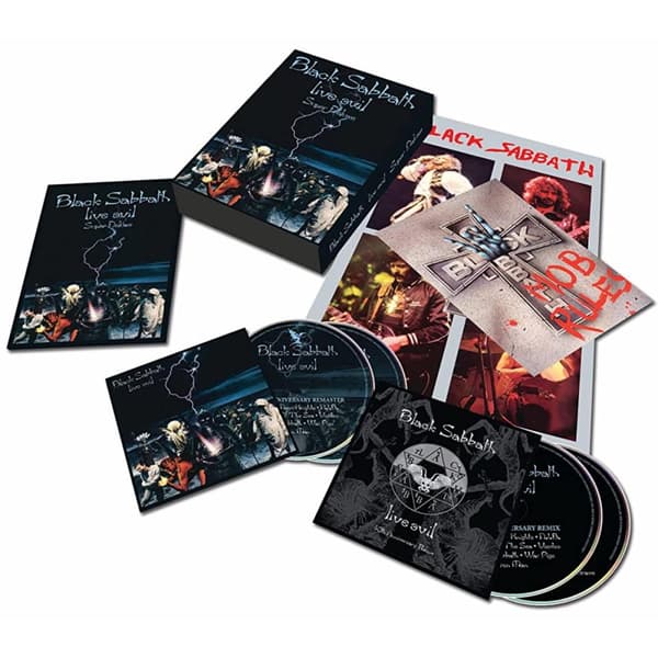 Black Sabbath: Live evil 1983 (Super deluxe) (4 CD + Bok)