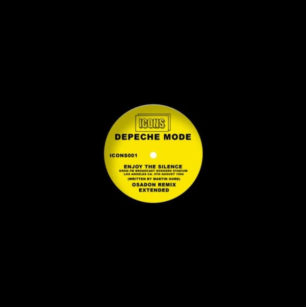 Depeche Mode: Enjoy the silence (Yellow) (Vinyl 12")