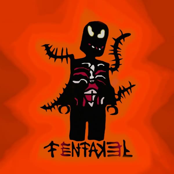 Tentakel: Forest flanger (Orange) (Vinyl LP)