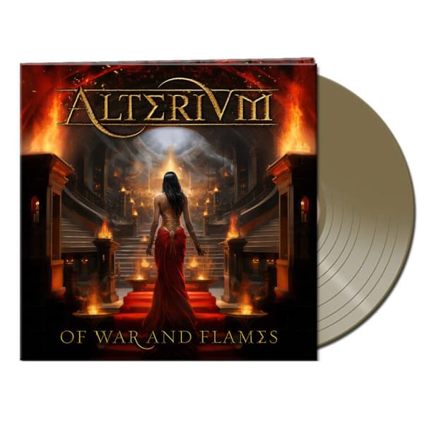 Alterium: Of war and flames (Gold/Ltd) (Vinyl LP)