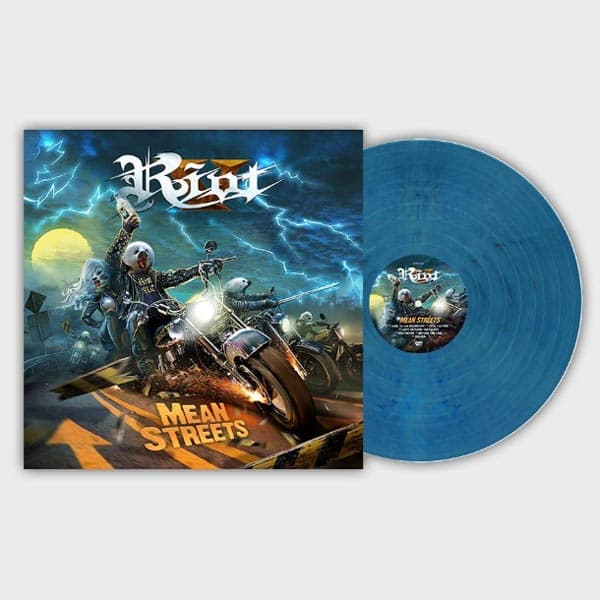 Riot V: Mean streets (Blue/Ltd) (Vinyl LP)