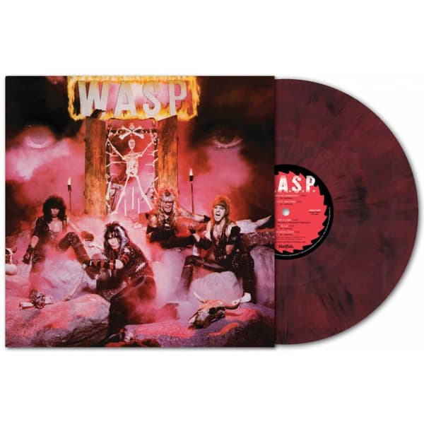 WASP: WASP (Red/Black marbled) (Vinyl LP)