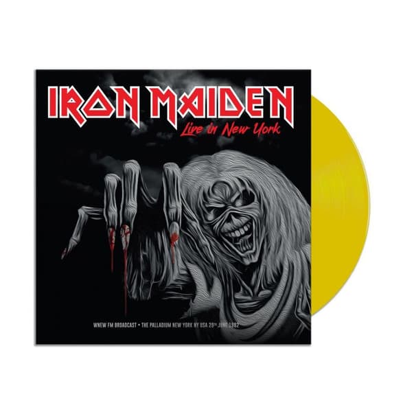 Iron Maiden: Live in New York (Broadcast/Yellow) (Vinyl LP)