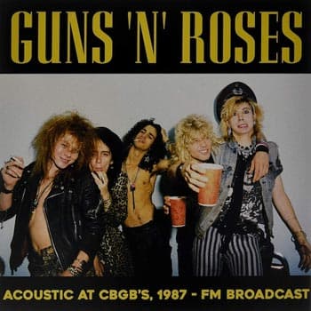 Guns N'Roses: Acoustic at CGBG's 1987 (Vinyl LP)