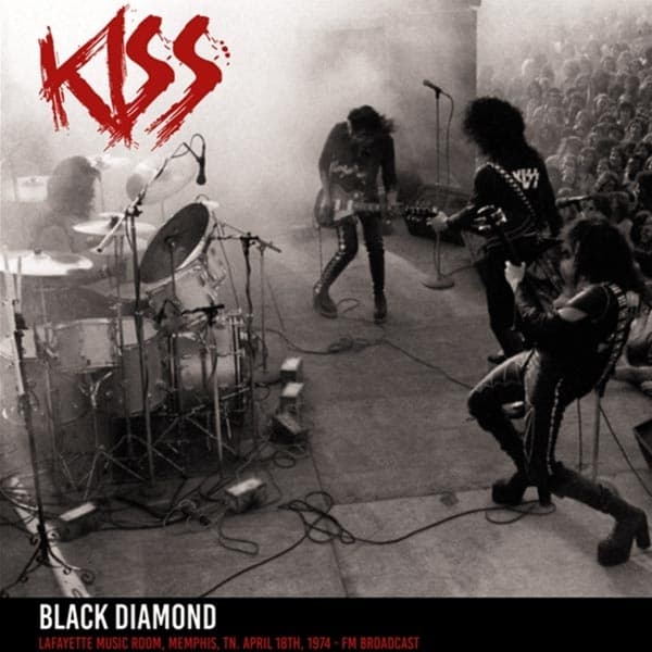 Kiss: Black diamond/Lafayette Music Room (Pink) (Vinyl LP)