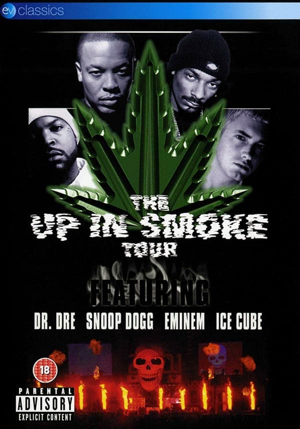 Ice Cube Up In Smoke C Walk Dr Dre/Snoop Dogg/Eminem/Ice Cube: Up in smoke (DVD) | CDON