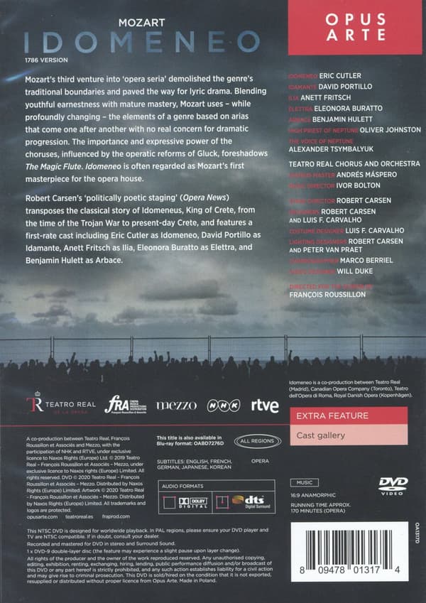 Mozart: Idomeno (DVD)