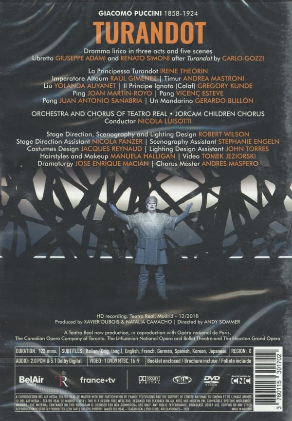 Puccini: Turandot (DVD)