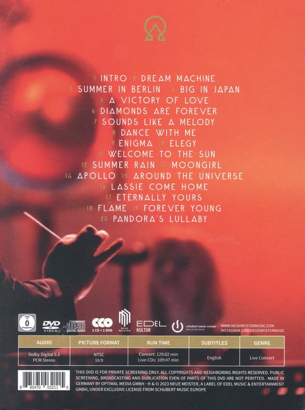 Alphaville: A night at The Philharmonie Berlin (DVD + 2 CD)