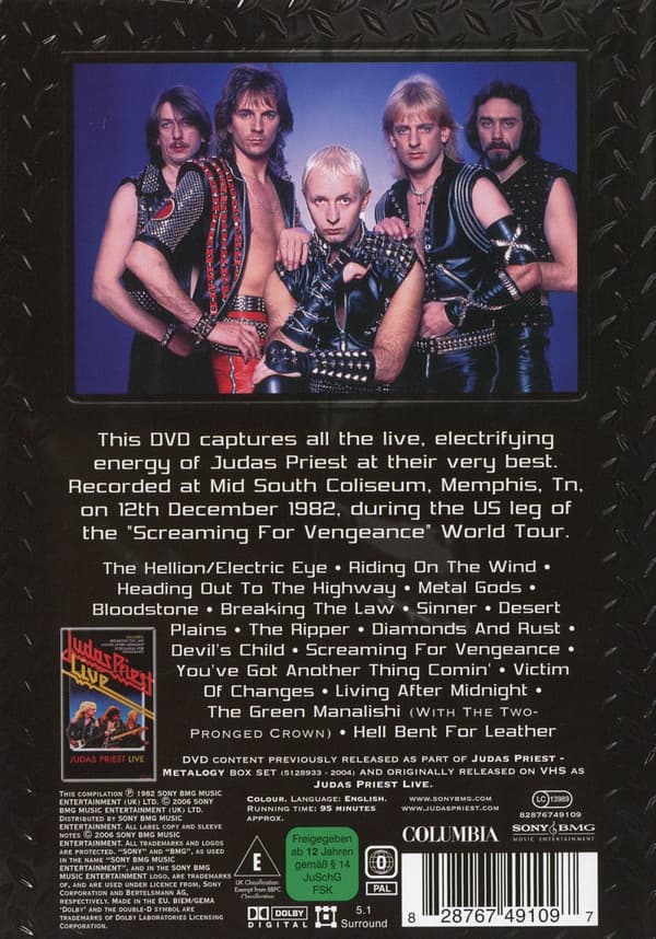 Judas Priest: Live vengeance '82 (DVD)
