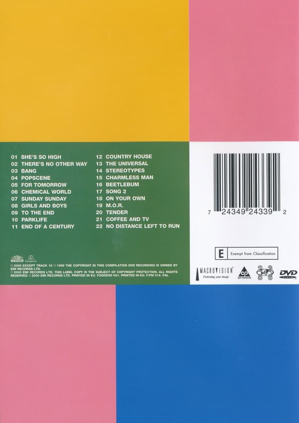 Blur: The best of... (DVD)