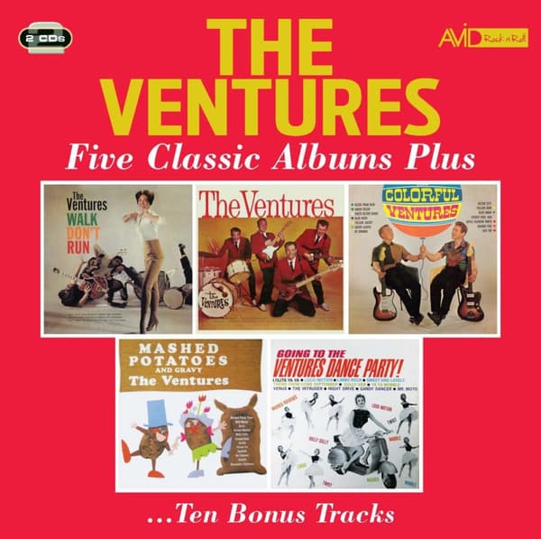 Ventures: Five classic albums plus 1960-62 (2 CD)