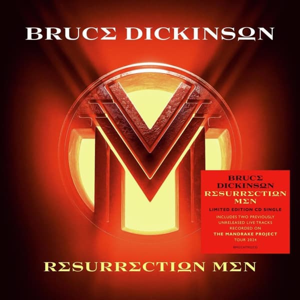 Dickinson Bruce: Resurrection men (Ltd) (CD Singel)