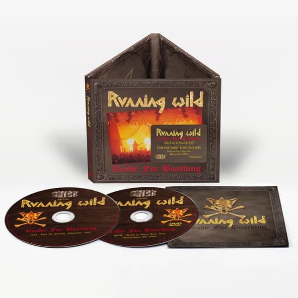 Running Wild: Ready for boarding/Live 1987 (CD + DVD)