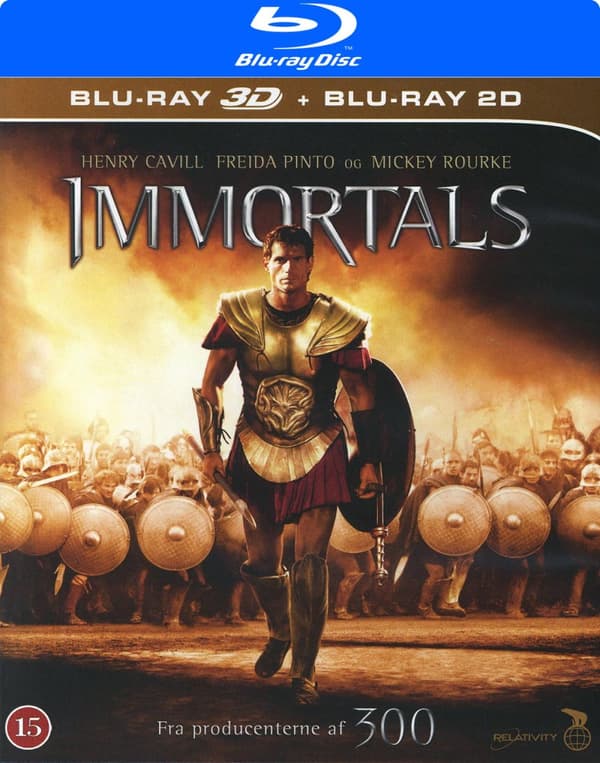 Immortals (Blu-ray 3D + Blu-ray)
