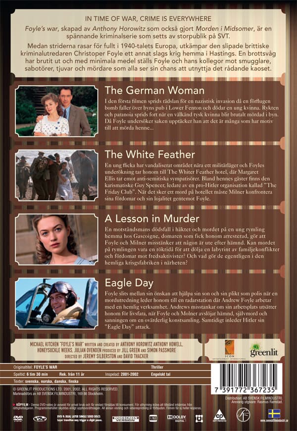 Foyle's war / Box 1 (2 DVD)