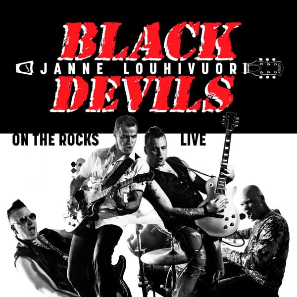 Black Devils/Janne Louhivuori: On the rocks Live (CD)