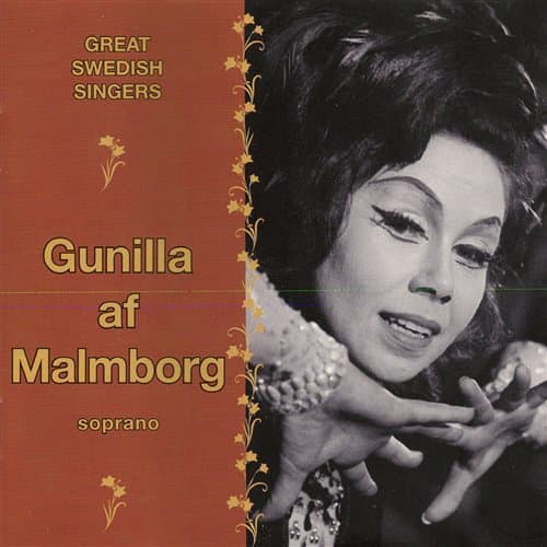 Malmborg Af Gunilla: Great Swedish singers (CD)