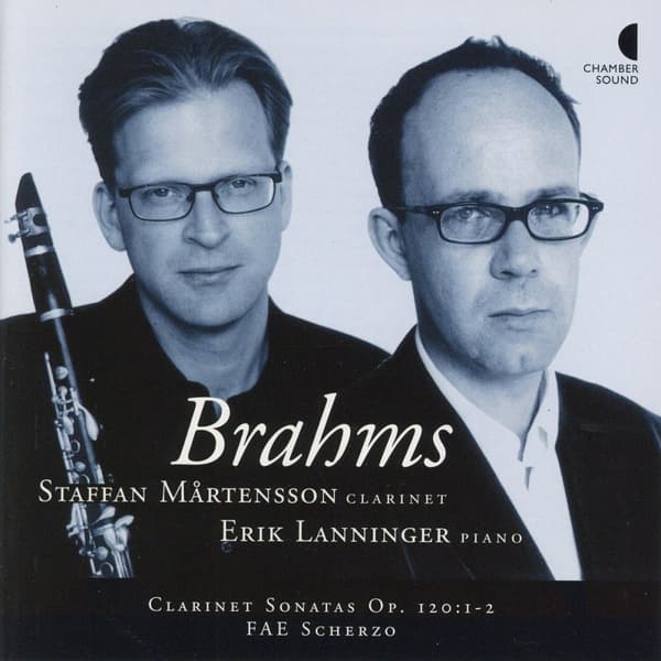 Brahms: Clarinet sonatas (Mårtensson/Lanninger) (CD)