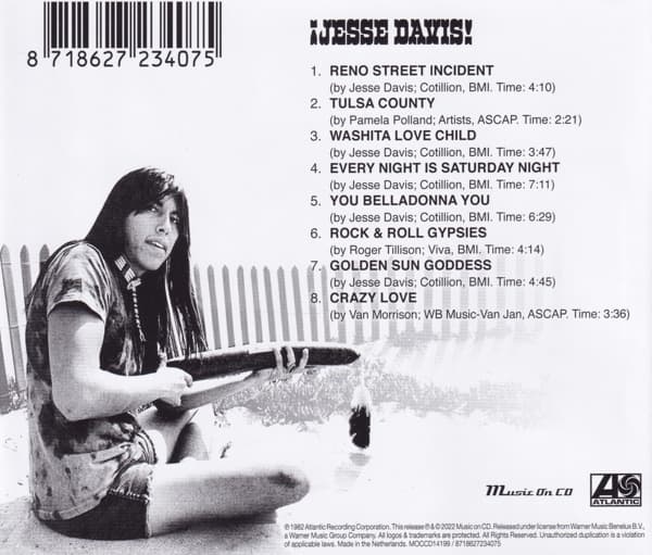 Jesse Davis: Jesse Davis 1982 (CD)