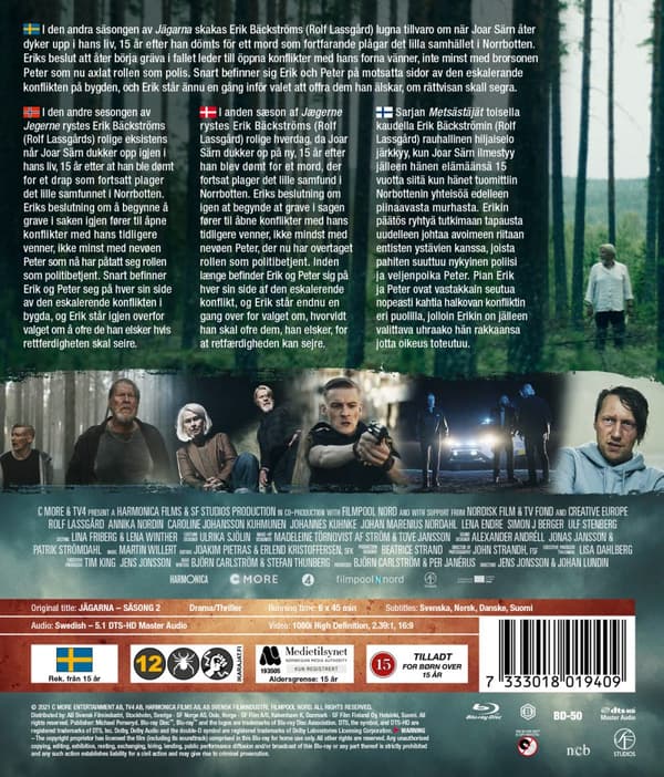 Jägarna / Säsong 2 (2 Blu-ray)