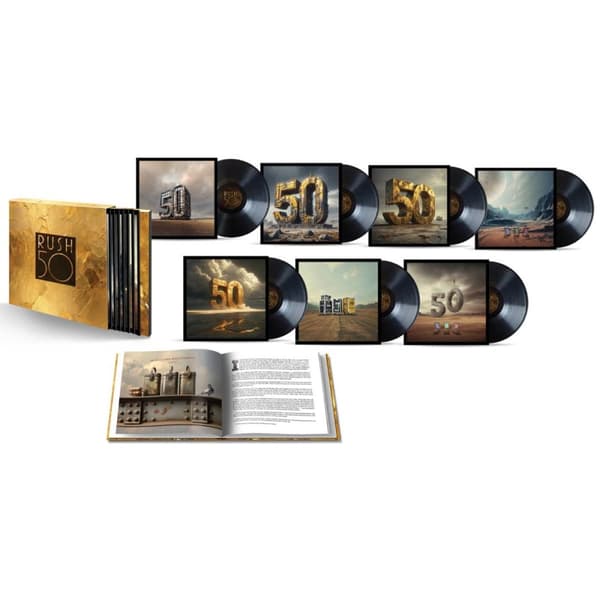Rush: Rush 50 (Deluxe Carrier) (7 Vinyl LP + Bok)
