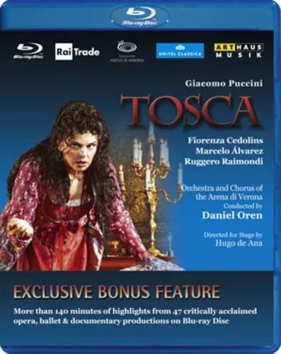 Tosca: Arena Di Verona (Oren)  (2011) Daniel Oren cert E  Blu-Ray Pre-Owned