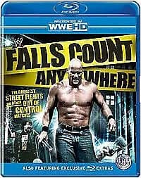 WWE: Falls Count Anywhere - The Greatest Street Fights And…  (2012) Blu-Ray Pre-Owned