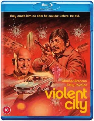 Violent City (2022) Charles Bronson, Sollima (DIR) cert 18 2 discs Blu-Ray Pre-Owned
