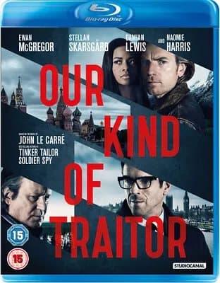 Our Kind of Traitor  (2016) Ewan McGregor, White (DIR) cert 15 Blu-Ray Pre-Owned