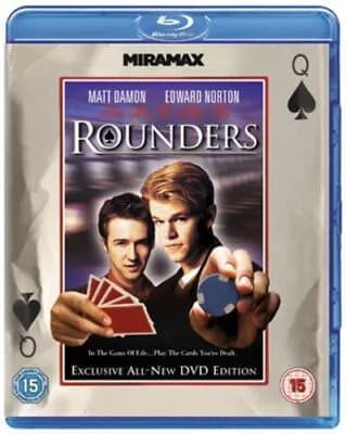 Rounders  (2011) Matt Damon, Dahl (DIR) cert 15  Blu-Ray Pre-Owned