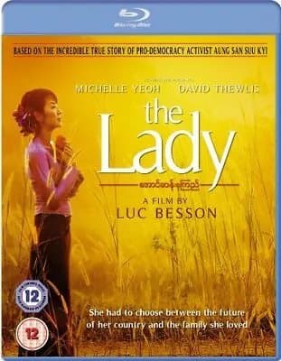 The Lady  (2012) Michelle Yeoh, Besson (DIR) cert 12  Blu-Ray Pre-Owned