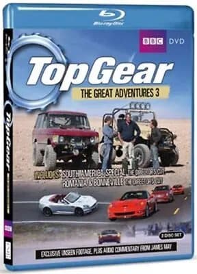 Top Gear - The Great Adventures: Volume 3  (2010) Jeremy Clarkson cert E Blu-Ray Pre-Owned