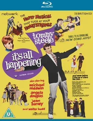 It’s All Happening  (2019) Tommy Steele, Sharp (DIR) cert U  Blu-Ray Pre-Owned