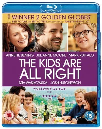 The Kids Are All Right (2011) Annette Bening, Cholodenko (DIR) cert 15 Blu-Ray Pre-Owned
