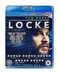 Locke  (2014) Tom Hardy, Knight (DIR) cert 15  Blu-Ray Pre-Owned