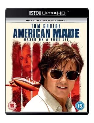 American Made  (2017) Tom Cruise, Liman (DIR) cert 15 2 discs  Blu-Ray Pre-Owned