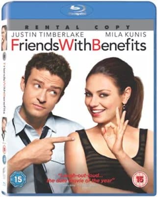 Friends With Benefits  (2012) Justin Timberlake, Gluck (DIR) cert 15 Blu-Ray Pre-Owned