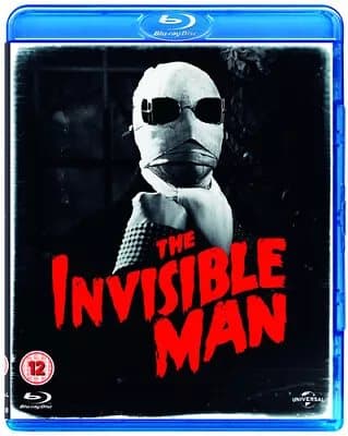 The Invisible Man  (2012) Claude Rains, Whale (DIR) cert 12  Blu-Ray Pre-Owned