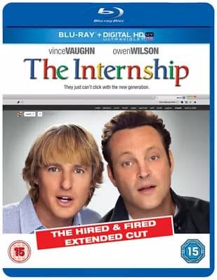 The Internship  (2013) Vince Vaughn, Levy (DIR) cert 15  Blu-Ray Pre-Owned