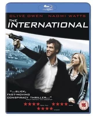 The International  (2009) Naomi Watts, Tykwer (DIR) cert 15  Blu-Ray Pre-Owned