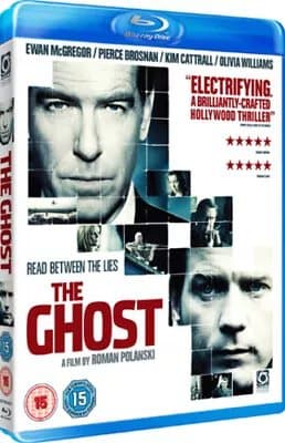 The Ghost  (2010) Ewan McGregor, Polanski (DIR) cert 15  Blu-Ray Pre-Owned