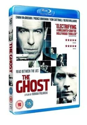 The Ghost  (2010) Ewan McGregor, Polanski (DIR) cert 15  Blu-Ray Pre-Owned