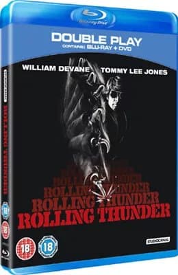 Rolling Thunder (2012) William Devane, Flynn (DIR) cert 18 2 discs Blu-Ray Pre-Owned
